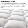 Beatrice Mattress Bed Euro Top Pocket Spring Bedding Firm Foam 34CM – DOUBLE