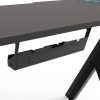 EKKIO RGB Gaming Desk Y Shape Black 120cm EK-GD-101-AL