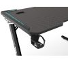 EKKIO RGB Gaming Desk Z Shape Black 100cm EK-GD-105-AL