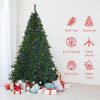 2.1m Christmas Tree With 4 Colour LED FS-TREE-06