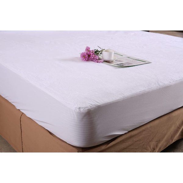 Bamboo Terry Mattress Protector King Single