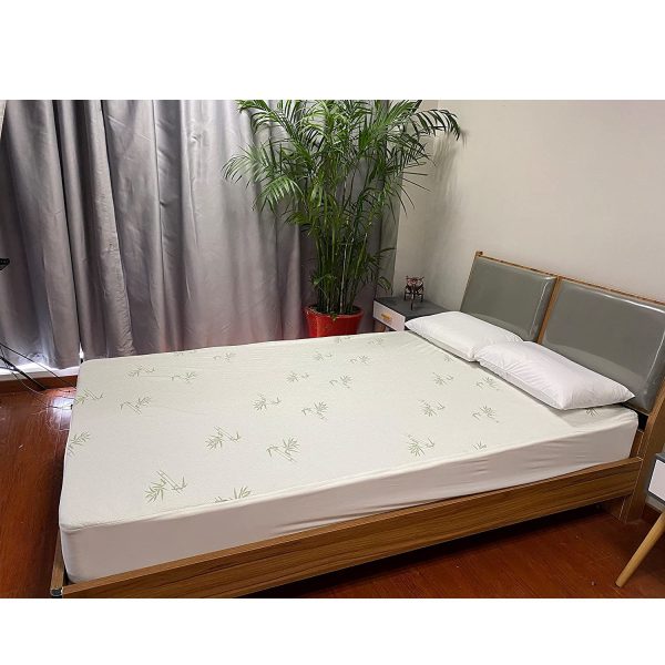 Bamboo Jacquard Mattress Protector Queen