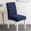 6pcs Dining Chair Slipcovers/ Protective Covers (Navy Blue) GO-DCS-107-RDT