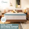 Dual Layer Mattress Topper 2 inch with Gel Infused (Full)