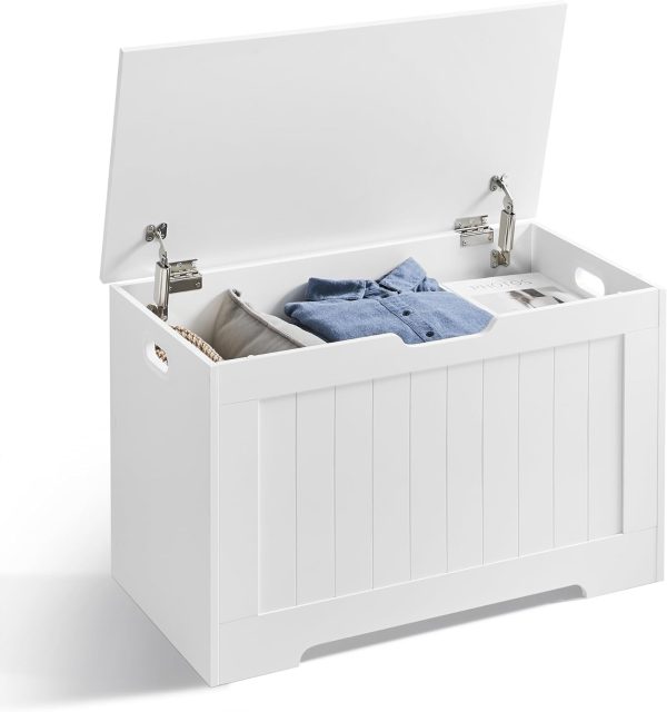 Storage Bench White