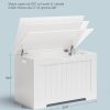 Storage Bench White