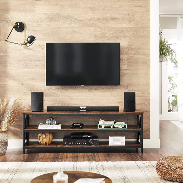 147cm Entertainment Unit with Shelves