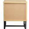 Rutherford Malaga 2 Drawer Bedside Table