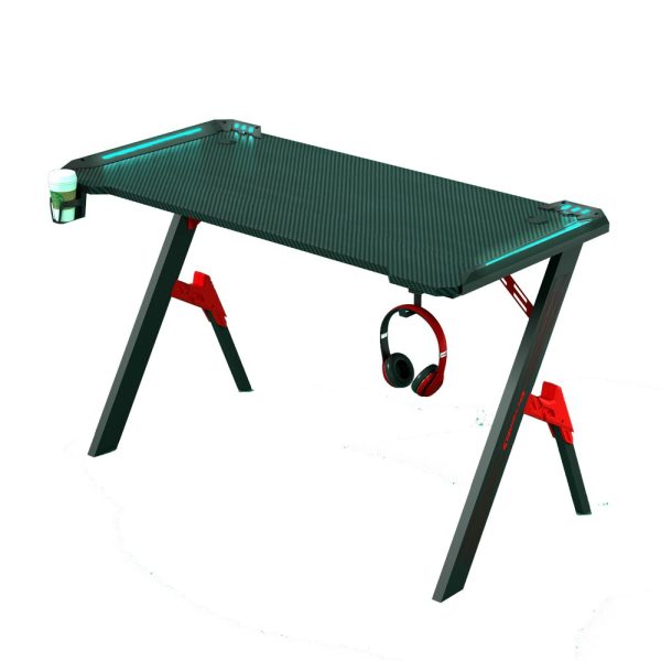 120cm Gaming Desk Desktop PC Computer Desks Desktop Racing Table K-Shaped Leg AU