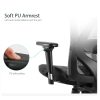 Sihoo M57 Ergonomic Office Chair, Computer Chair Desk Chair High Back Chair Breathable,3D Armrest and Lumbar Support Black with Footrest