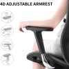 Sihoo Ergonomic Office Chair V1 4D Adjustable High-Back Breathable With Footrest And Lumbar Support – Black