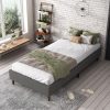 Bed Frame Mattress Foundation (Dark Grey) – DOUBLE