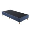 Metal Bed Frame Mattress Foundation – DOUBLE, Blue