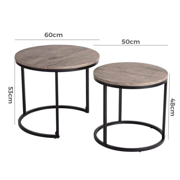 Stack&Style Nesting Coffee Table