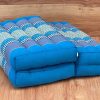 3-Fold Zafu Meditation Cushion Set Blue Medium Size