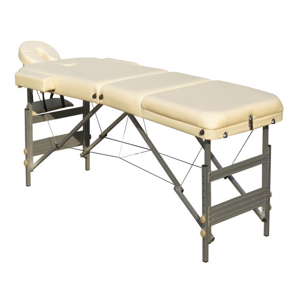 3 Fold Portable Aluminium Massage Table Massage Bed Beauty Therapy