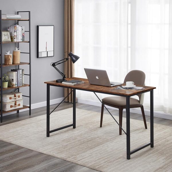 Computer Desk, Sturdy Home Office Gaming Desk for Laptop, Modern Simple Style Writing Table, Multipurpose Workstation