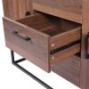 120cm Wooden TV Cabinet Entertainment Unit Stand Storage Shelf Cupboard Organiser