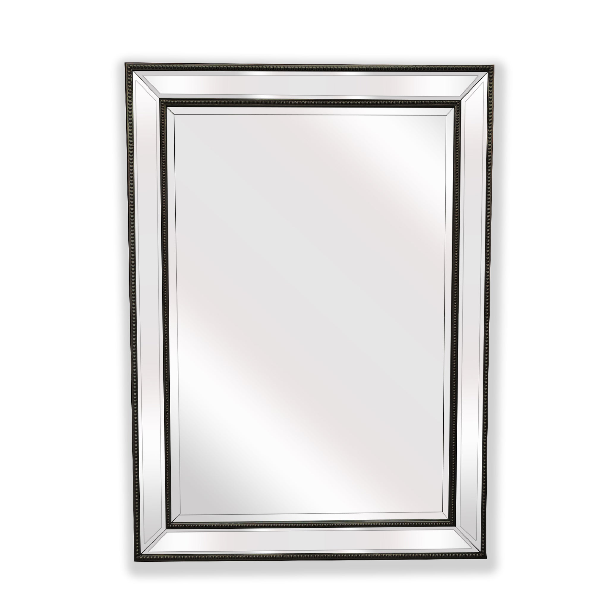 Beaded Framed Mirror – Rectangle 80cm x 110cm