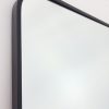 Metal Rectangle Mirror – 100×200 cm, Black