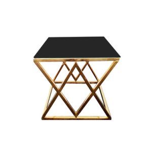 Cameron – Side Table – Gold