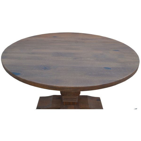 Florence  Round Dining Table 135cm French Provincial Pedestal Solid Timber Wood