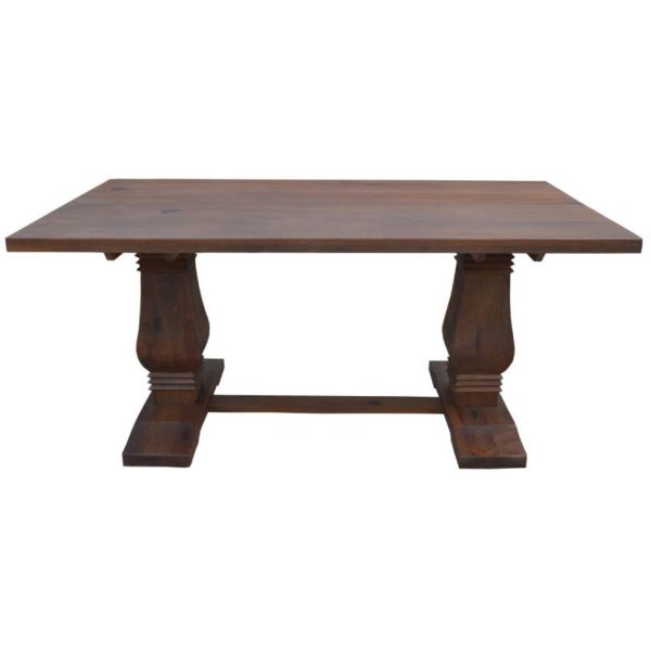 Florence Dining Table French Provincial Pedestal Solid Timber Wood