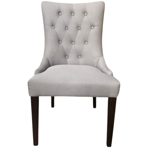 Florence  Fabric Dining Chair French Provincial Solid Timber Wood – 2