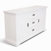 Laelia Buffet Table 166cm 2 Door 3 Drawer Acacia Wood Coastal Furniture -White