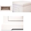 Laelia Buffet Table 166cm 2 Door 3 Drawer Acacia Wood Coastal Furniture -White