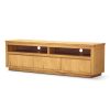 Wealdstone ETU Entertainment TV Unit Drawer Solid Messmate Timber Wood – 185x45x56 cm