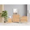 Olearia  Storage Cabinet Buffet Chest of Drawer Mango Wood Rattan Natural – 85x45x80 cm