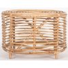 Castaic 61cm Rattan Round Side Table – Natural