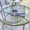 Interior Ave The Exec Nested Coffee Table Set – Gold