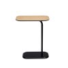 Hednesford DEANNA Side Table in Black and Light Oak