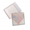 10 Pack of 8cm Square Wedding Invitation Coaster Favor Function product Presentation Cookie Biscuit Patisserie Gift Box – 2cm deep – White Card with C