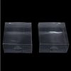 10 Pack of 15*15*4cm Clear PVC Plastic Folding Packaging Small rectangle/square Boxes for Wedding Jewelry Gift Party Favor Model Candy Chocolate Soap