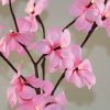 1 Set of 50cm H 20 LED Pink Frangipani Tree Branch Stem Fairy Light Wedding Event Party Function Table Vase Centrepiece Decoration Girl Bedroom