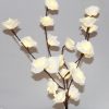 1 Set of 50cm H 20 LED White Rose Tree Branch Stem Fairy Light Wedding Event Party Function Table Vase Centrepiece Decoration