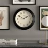 Newgate Jones Supper Club Clock – Black