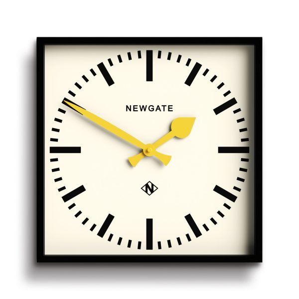 Newgate NFive Wall Clock Black Hands