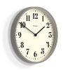 Number Two Wall Clock – Matte Posh Grey