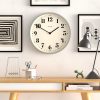 Number Two Wall Clock – Matte Posh Grey