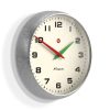 Newgate Superstore Wall Clock Alpha Dia – Galvanised