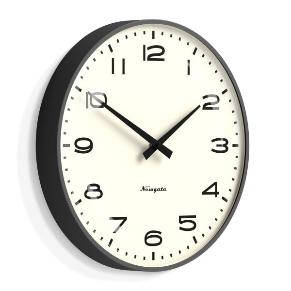 Radio City Wall Clock – Matte Blizzard Grey