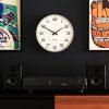 Radio City Wall Clock – Matte Blizzard Grey