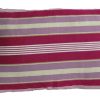 Coste Fuchsia Multicoloured Striped Cushion Cover – 35×70 cm