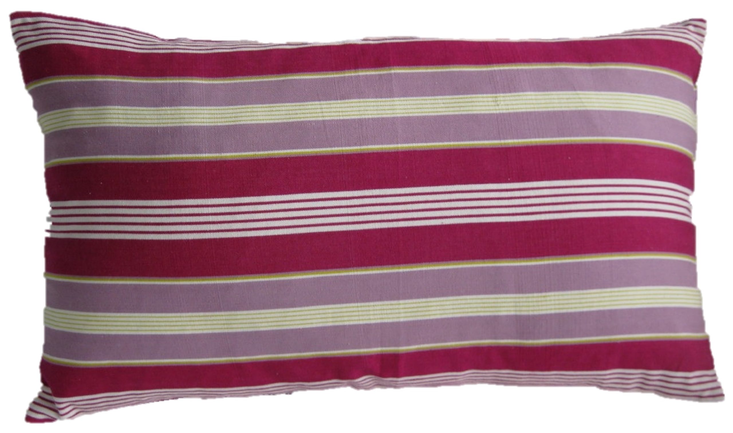 Coste Fuchsia Multicoloured Striped Cushion Cover