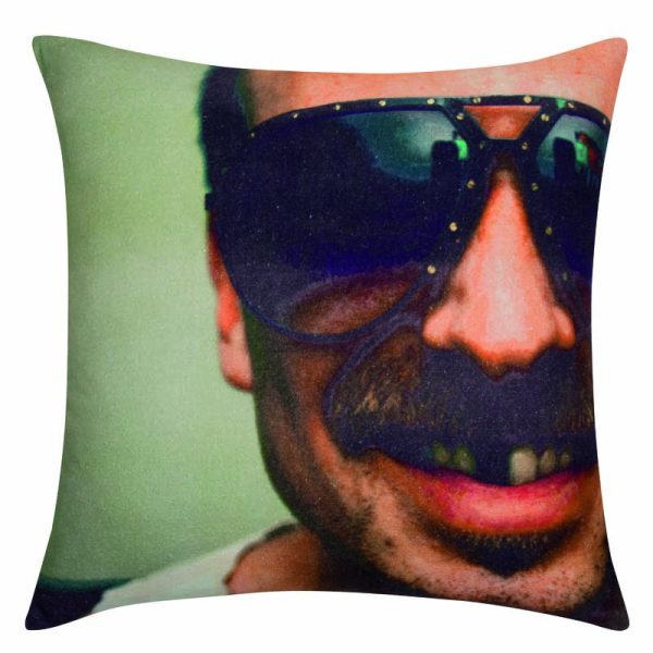 Blaze Toothless Dude Face with Sunglasses Cushion Cover