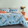 Botanical Sarah Microfibre Quilt Cover Set-queen size